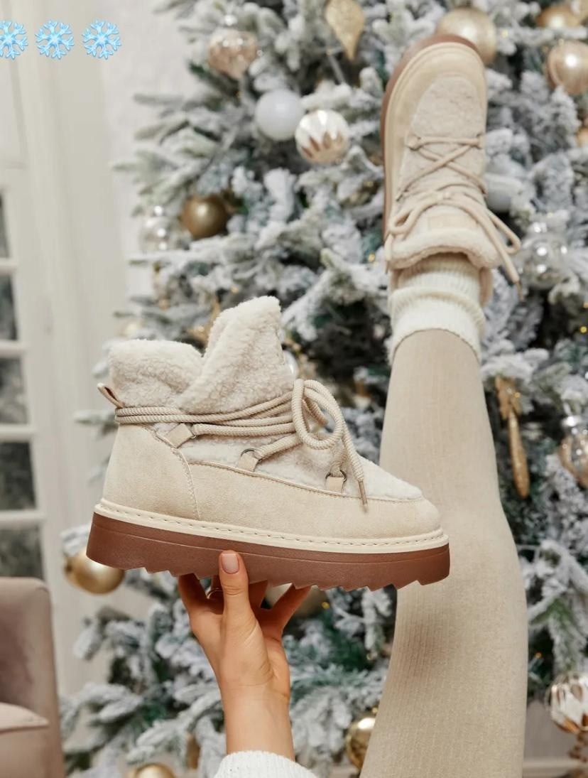 ,угги зимние натуральные на шнуровке pinkote,женские угги,угги,зимние женские угги