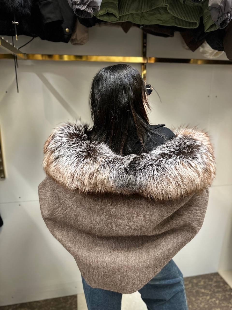 пальто зимнее,короткие пуховики,с мехом,зимняя куртка-пальто оверсайз v8oss,пуховик женский с овчиной