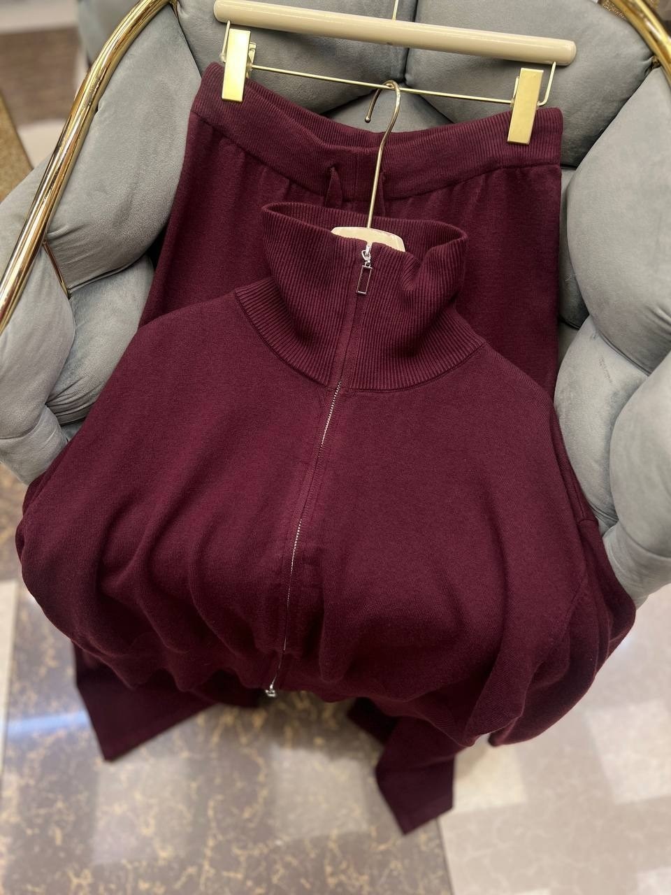 костюм двойка кашемир,трикотажные костюмы,женский костюм,костюм вязаный оверсайз на молнии jain,женские трикотажные костюмы