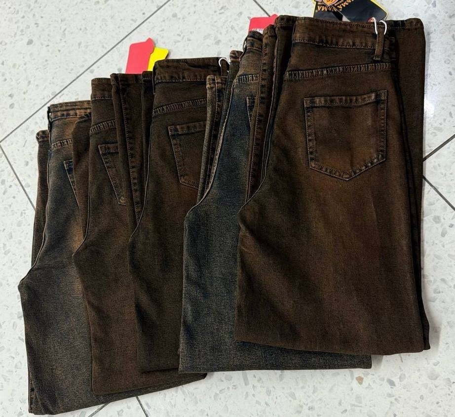 широкие джинсы,коричневые джинсы,джинсы женские коричневые,джинсы прямые широкие трубы salendo,джинсы женские