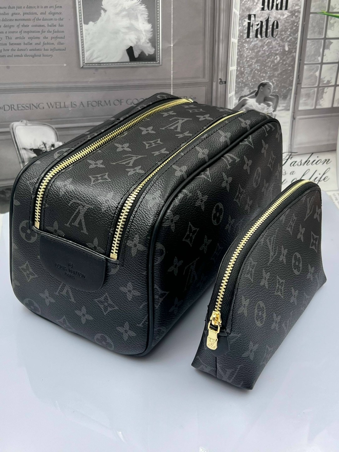 косметичка louis vuitton,походная косметичка луи виттон,луи виттон косметичка,большая косметичка от луи виттон,косметичка луи витон