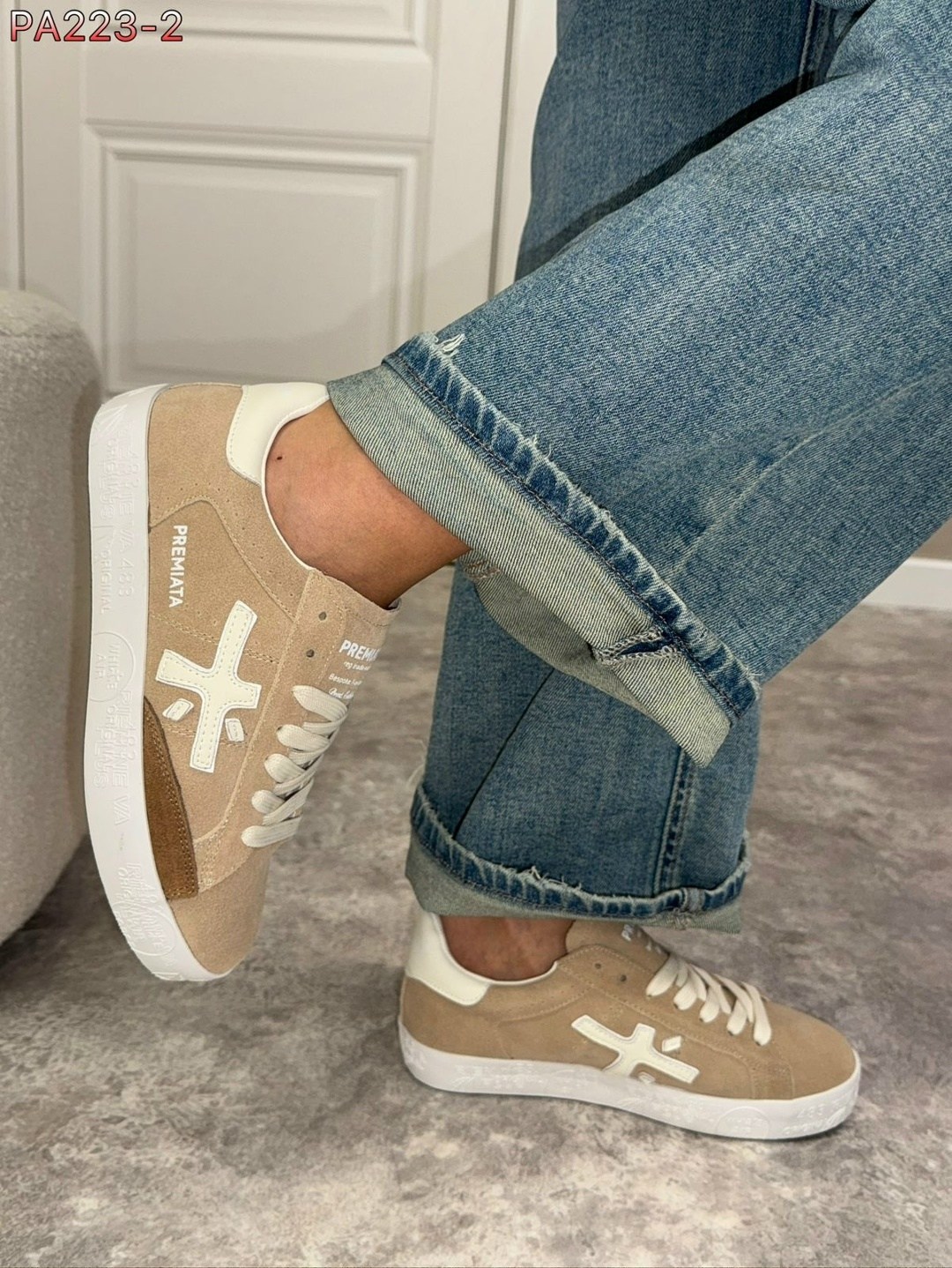 ,кроссовки premiata,кеды premiata,замшевые кроссовки,мужские кроссовки premiata steven 6973 цвет коричневый размер 41 eu