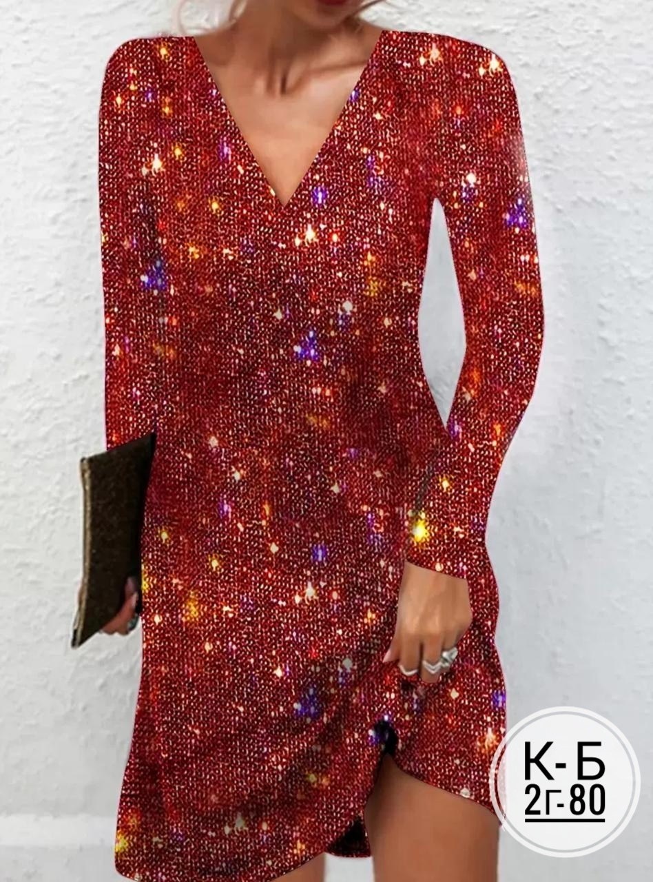 женское платье с пайетками v-образный вырез свободные длинные рукава,женское платье с блестками,женское платье с пайетками,женское платье ткань люрекс,золотое платье с пайетками