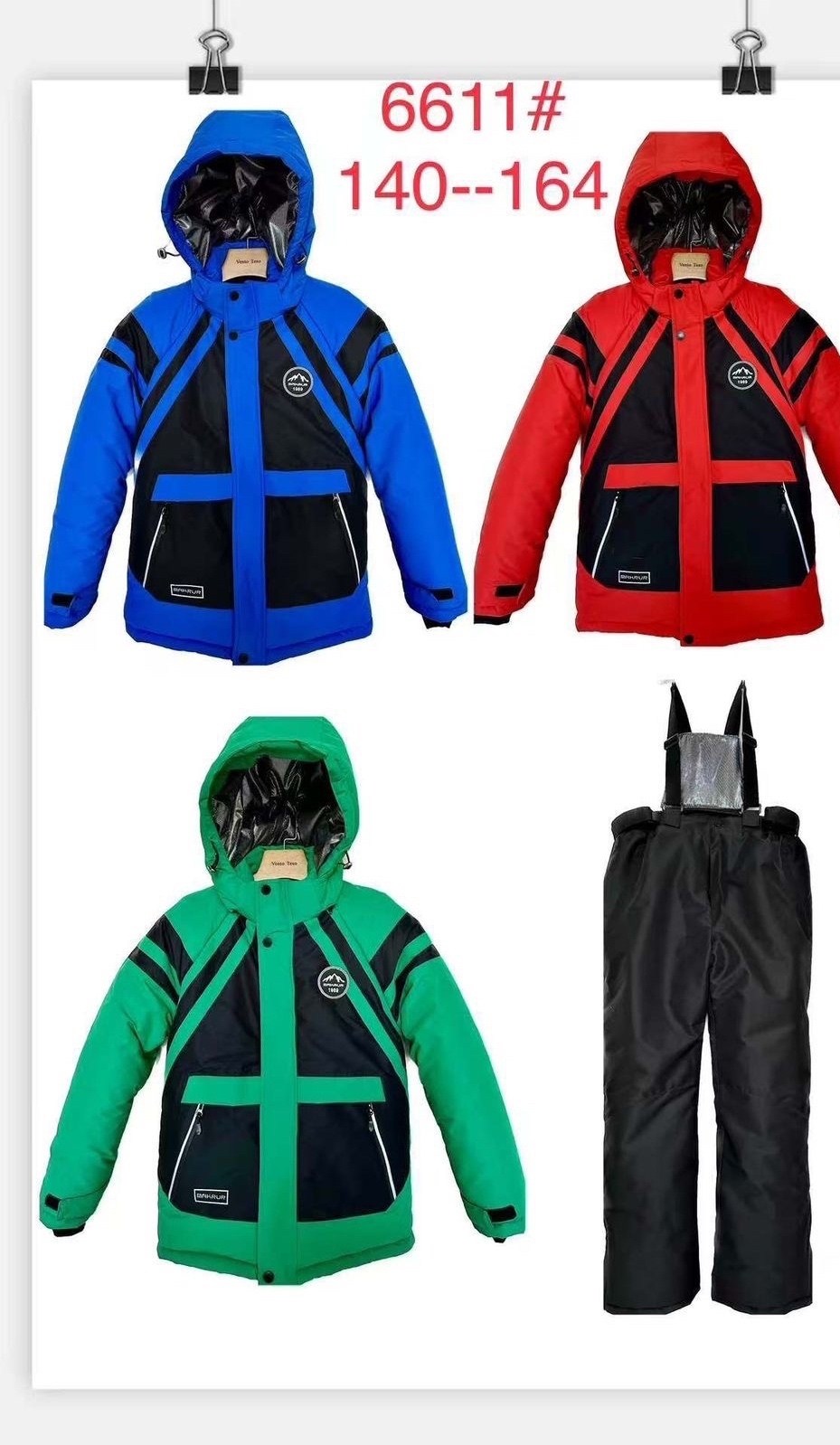 костюм горнолыжные,комплект верхней одежды threea,зимний костюм для мальчика,детские зимние костюмы,одежда для детей