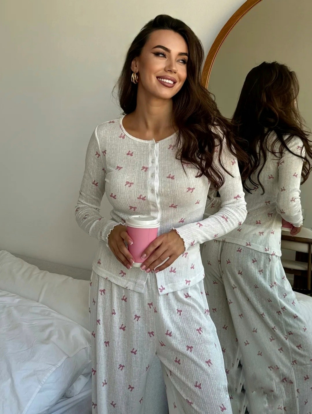 пижама женская,пижама для женщин,пижама с штанами,домашняя одежда пижама,женская пижама с длинным рукавом