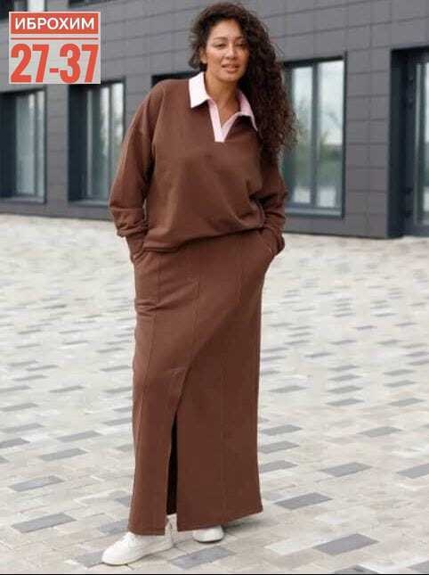 трикотажные костюмы,женские костюмы,женские костюмы с юбкой,костюм с юбкой,теплый костюм