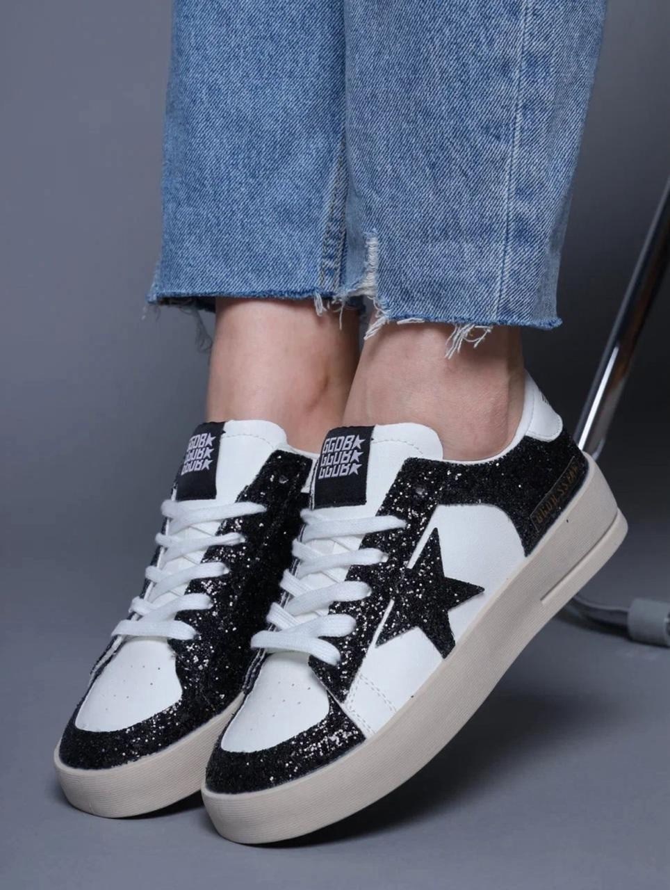 кроссовки golden goose,кроссовки golden goose с пайетками на платформе,,golden goose кеды с блестками,кеды голден гус