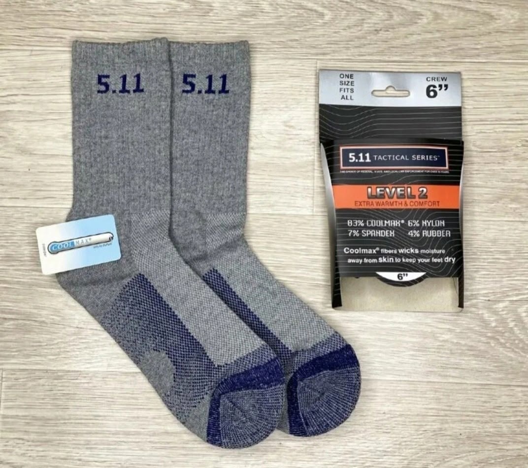 носки 5.11 coolmax,термоноски спортивные,носки 5.11 tactical level 2,термоноски тактические 5.11,термо носки