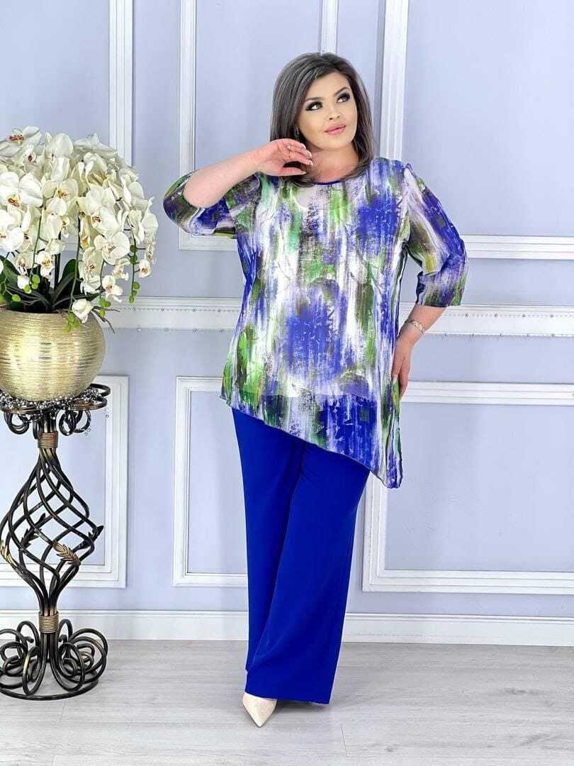 женские костюмы больших размеров,брючный костюм больших размеров,летние брючные костюмы,костюм брючный двойка летний,брючные костюмы для женщин