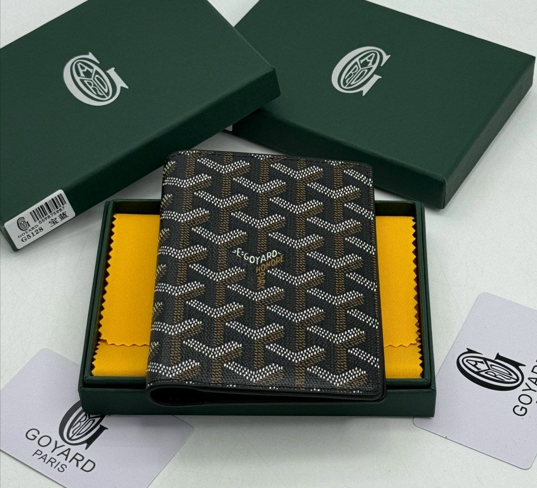 goyard картхолдер,картхолдер гоярд,обложка для паспорта goyard,goyard кошелек,goyard wallet