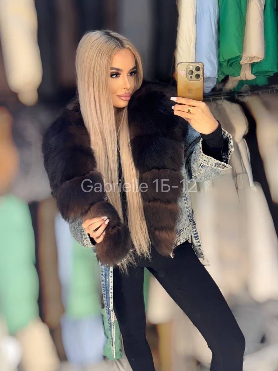 джинсовая куртка с натуральным мехом песца,куртка с натуральным мехом,джинсовая куртка с мехом песца,пуховик с натуральным мехом,пуховик с мехом песца