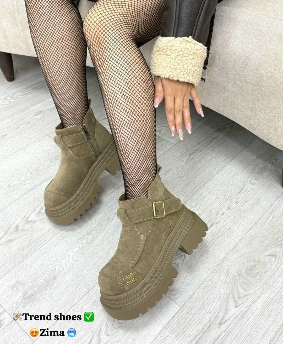 ,ботинки замш, женская,женские ботинки,ботинки замшевые miu miu