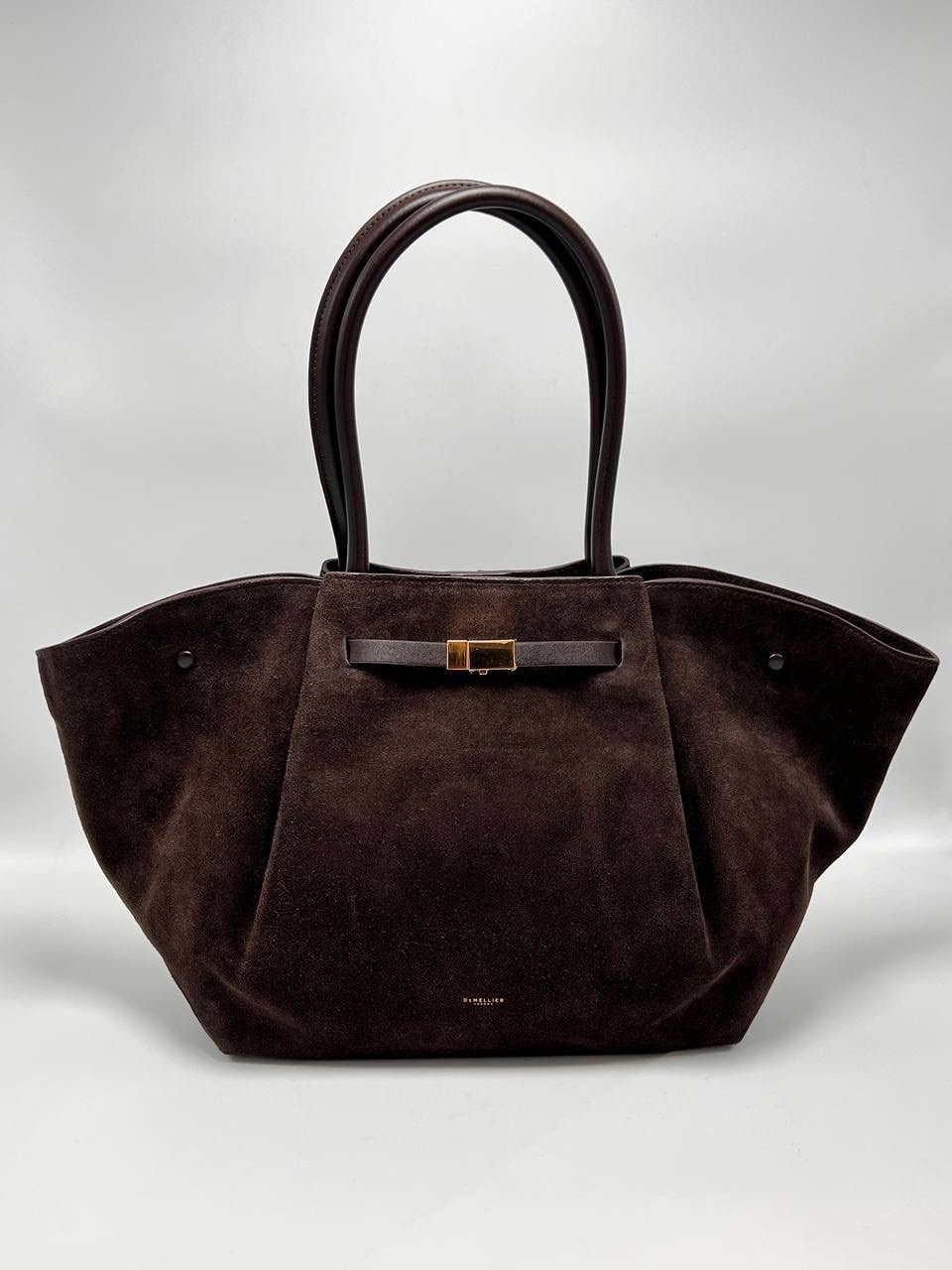 сумка demellier 56-30-34 натуральная замша большой размер,замшевая сумка,сумка demellier натуральная замша,сумка polene натуральная замша,женская замшевая сумка