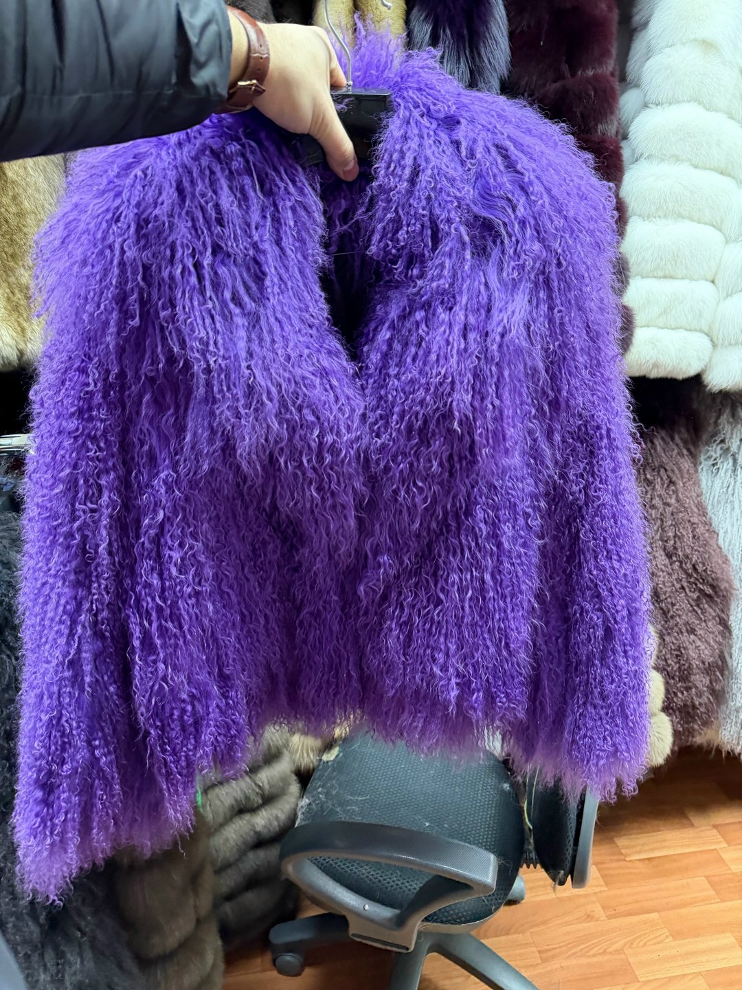 меховая куртка,женская шуба из натурального монгольского овечьего меха,зимняя роскошная куртка из натурального меха монгольской овцы,шуба из ламы,женская зимняя куртка yolagain из меха монгольской овц