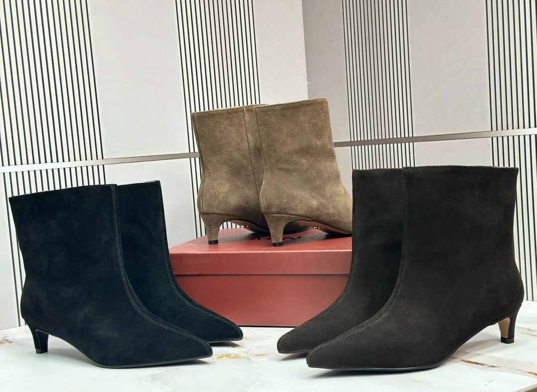 замшевые ботильоны,замшевые женские ботильоны с острым носком на,женские ботильоны,модные ботильоны,