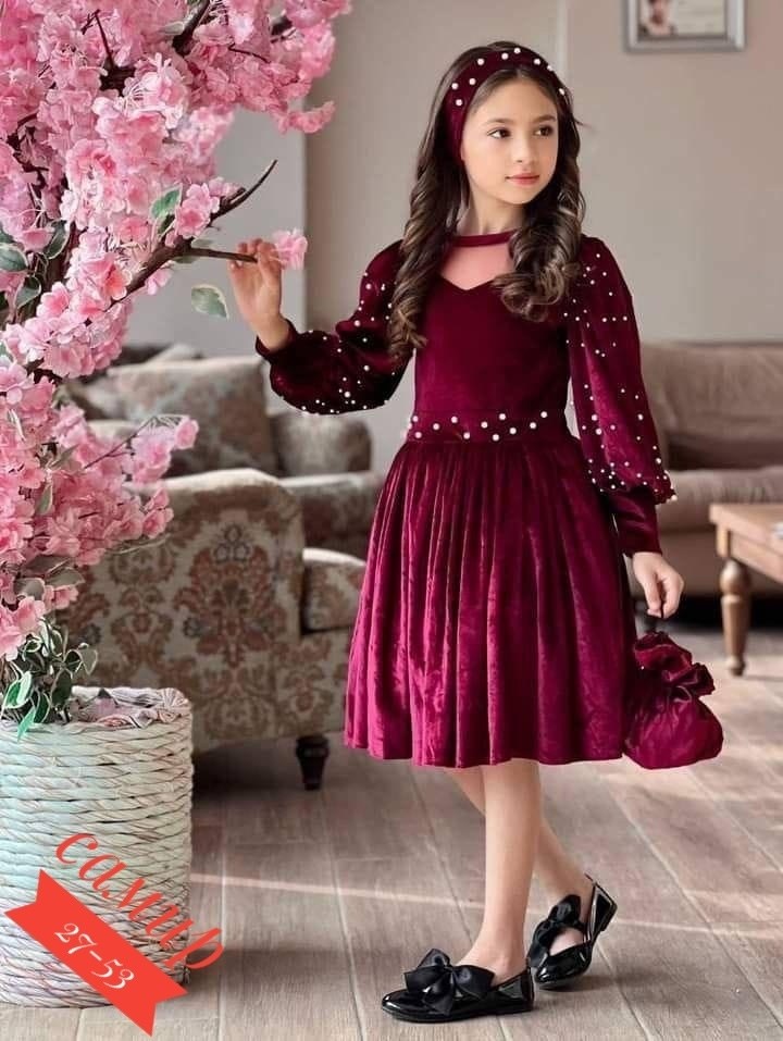 бархатное платье для девочки,платье для девочки велюровое,детское платье из бархата,платье детская,детское платье из велюра