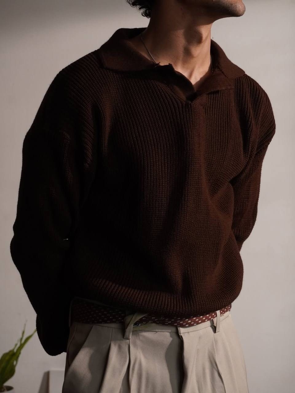 свитер с воротником,мужской свитер,свитер с воротником поло,мужская кофта,свитер поло