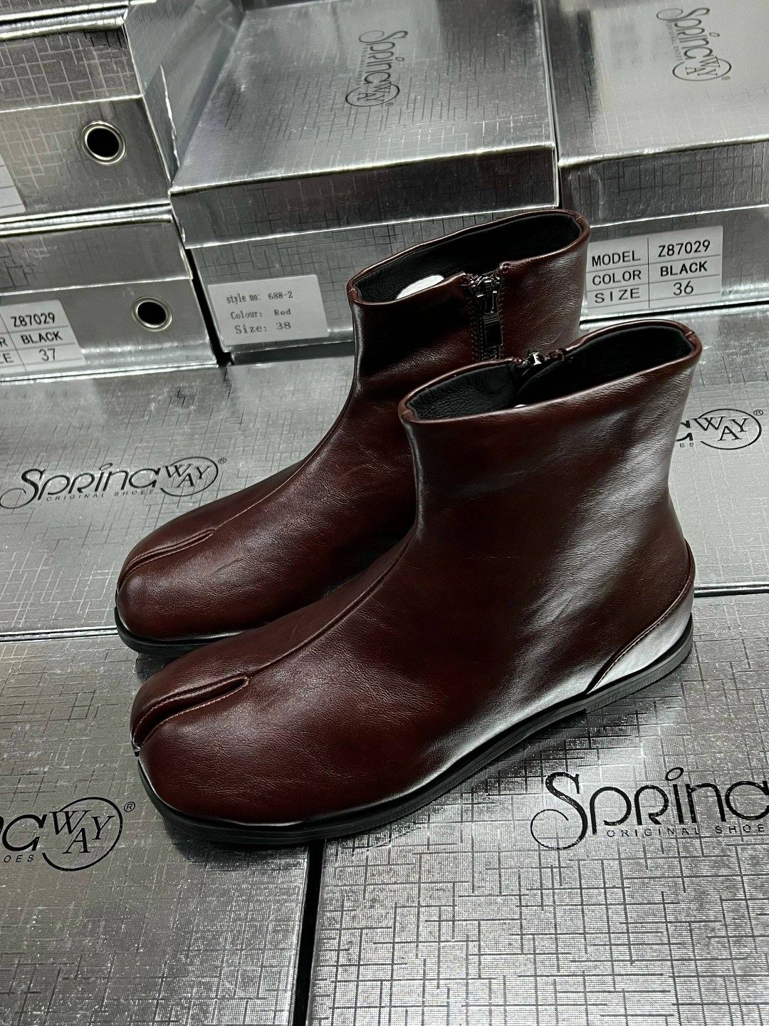 ,таби  мейсон марджела,полусапоги,кожаные полусапоги,женская