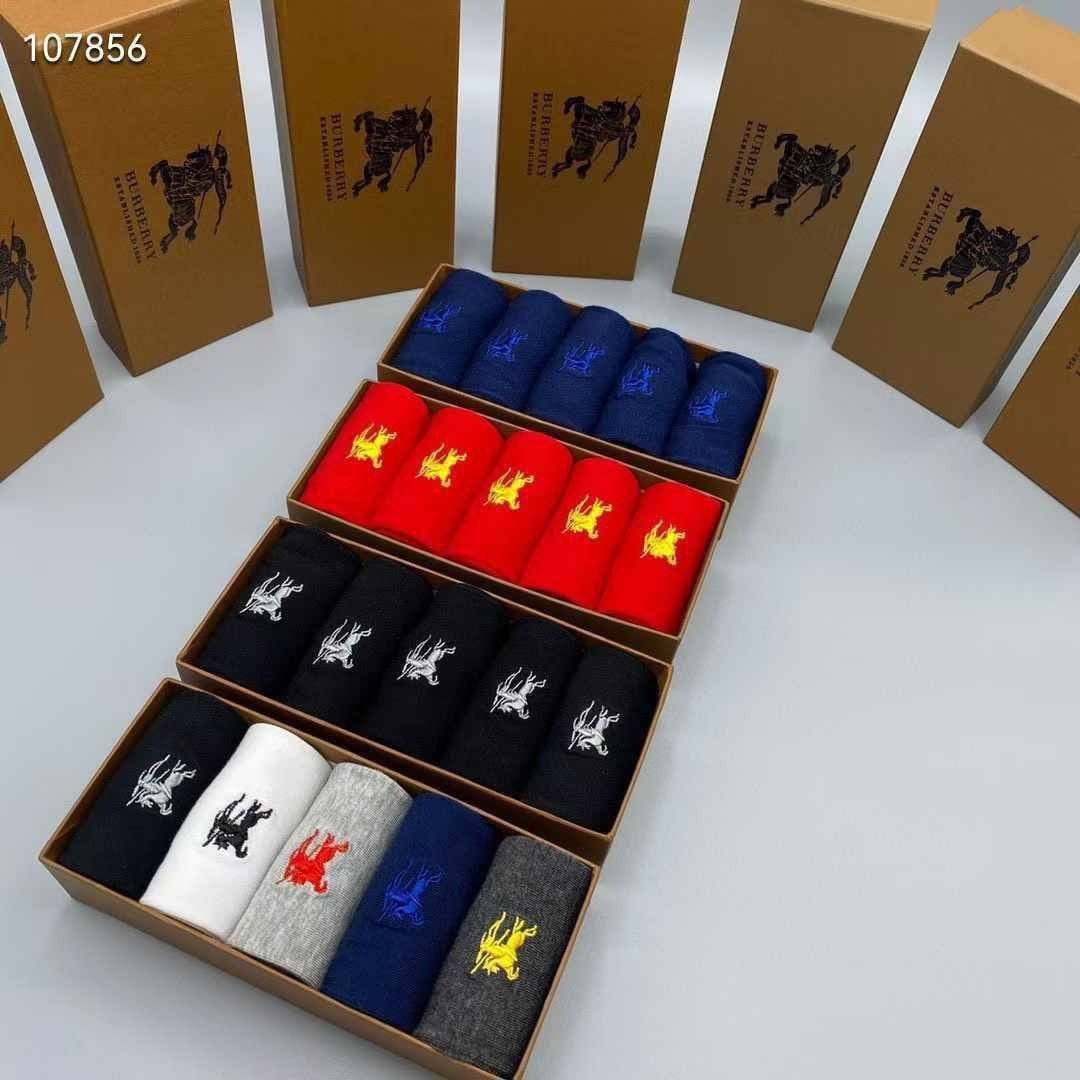 комплект носки мужские,носки мужские,мужские носки 5 пар,носки burberry,комплект носков burberry
