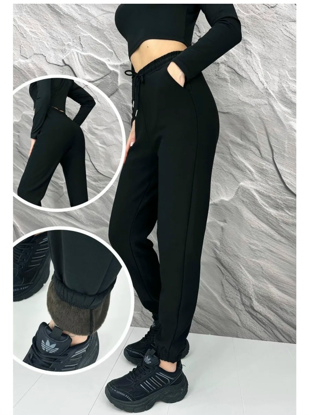 штаны спортивные теплые джоггеры на резинке с начесом leama,брюки спортивные,брюки спортивные reggio emilia,спортивные штаны женские теплые,брюки спортивные женские