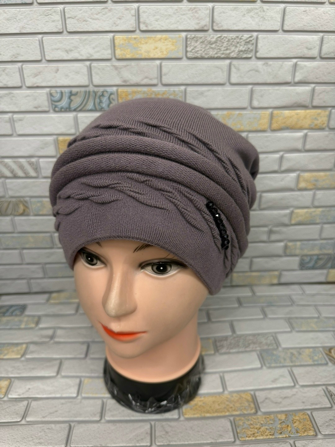 шапка трикотажная,женская трикотажная шапка,шапка женская,шапка для женщин,шапка женская на флисе
