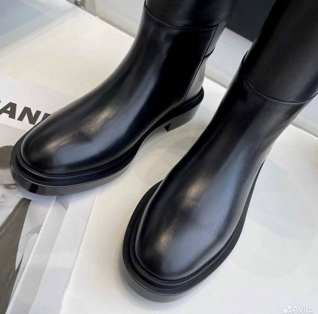 сапоги celine,кожаные сапоги,женские сапоги,женские демисезонные сапоги,сапоги женские кожаные