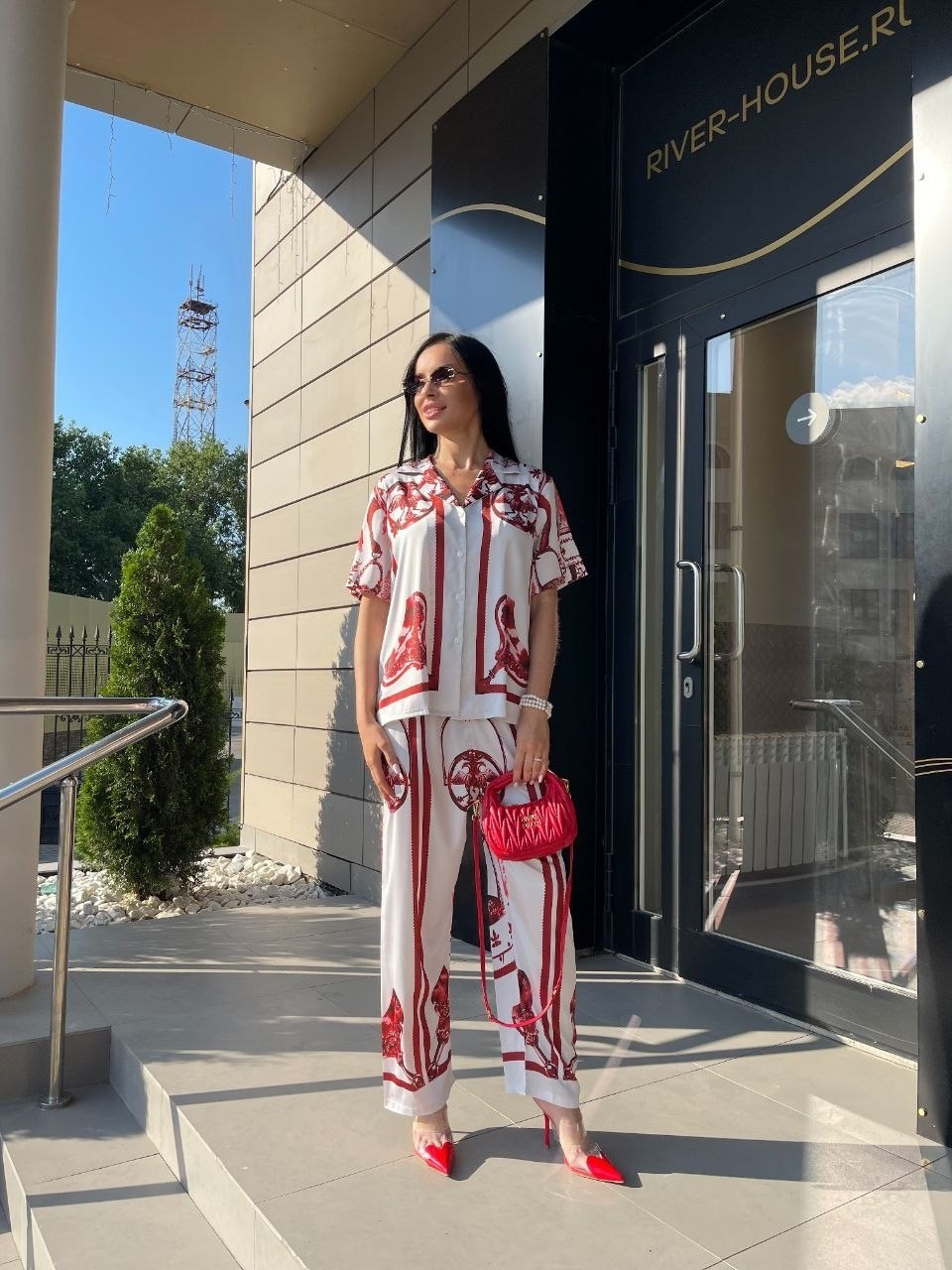 костюм с принтом,костюм,женские костюмы,женской одежды