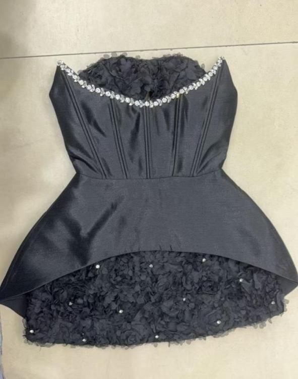 вечернее платье мини,атласное платье мини,мини платье,платье мини черного,шикарное вечернее платье