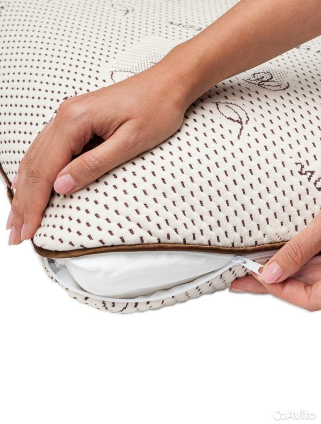 ambesonne подушка ортопедическая 60 40,анатомическая подушка ambesonne,ортопедическая подушка ambesonne с эффектом,подушка ортопедическая ambesonne memory foam,ортопедическая подушка