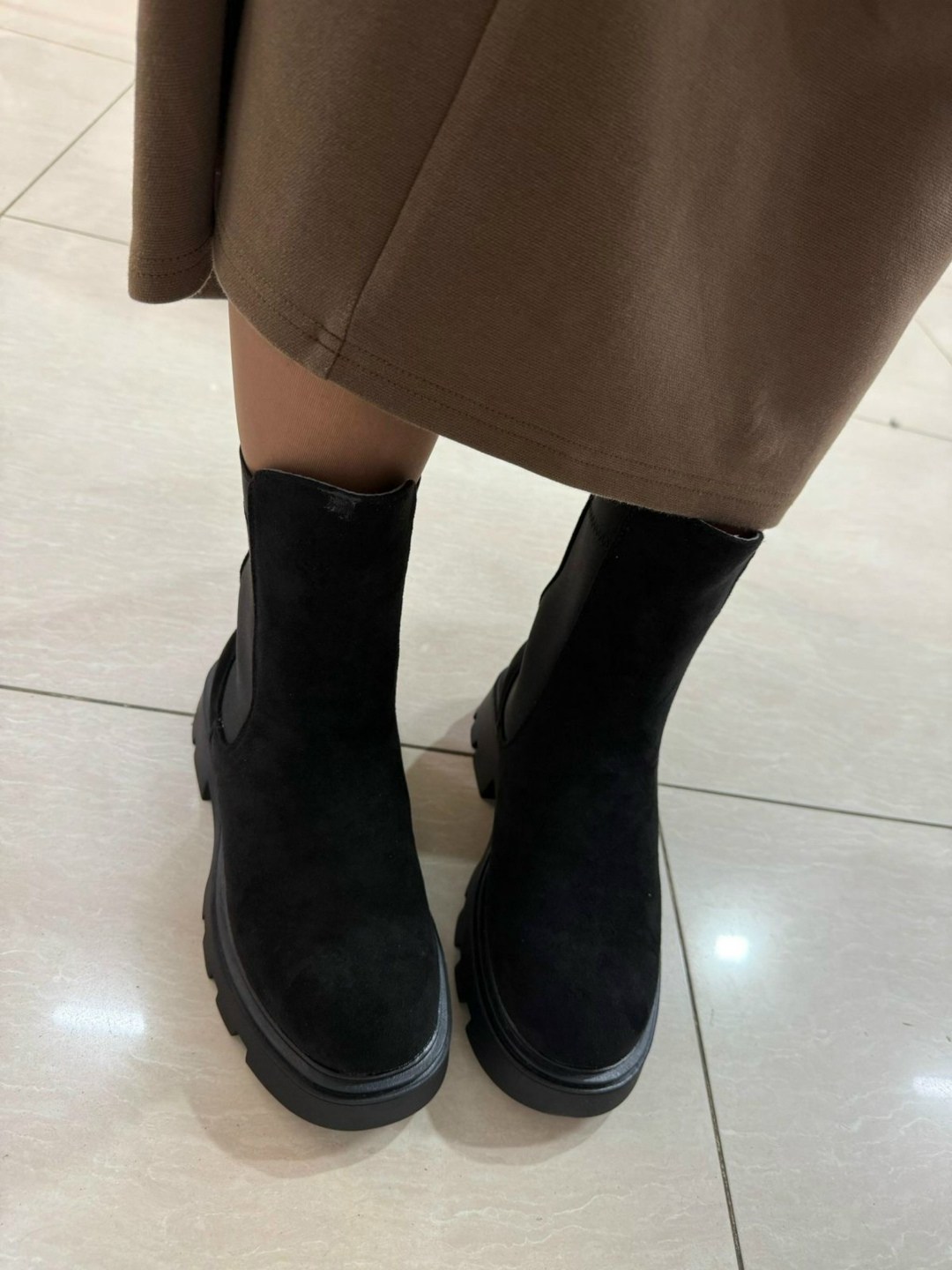 ,ботинки женские демисезонные челси замша, женская,женские ботинки челси,ботинки женские