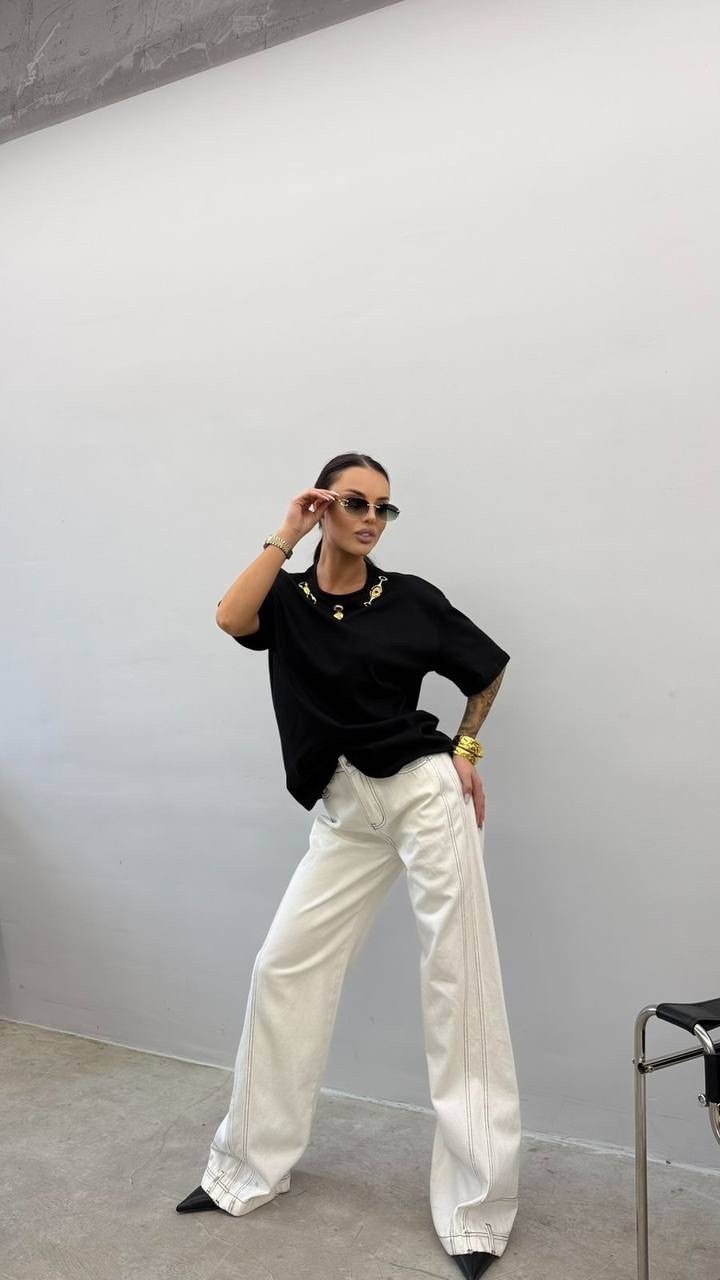 футболка оверсайз со стразам,футболка женская,футболка женская оверсайз,футболка оверсайз,футболка оверсайз черная