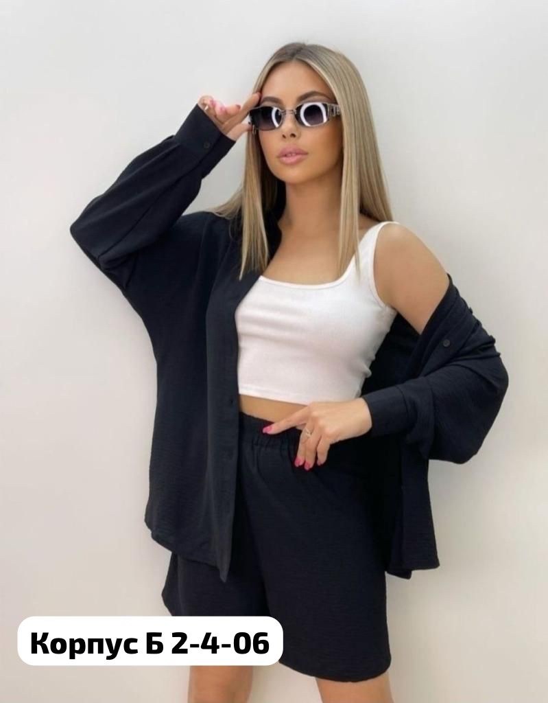 костюм голубой,костюм женский с шортами и рубашкой,женские летние костюмы,женские костюмы,костюмы летние с шортами