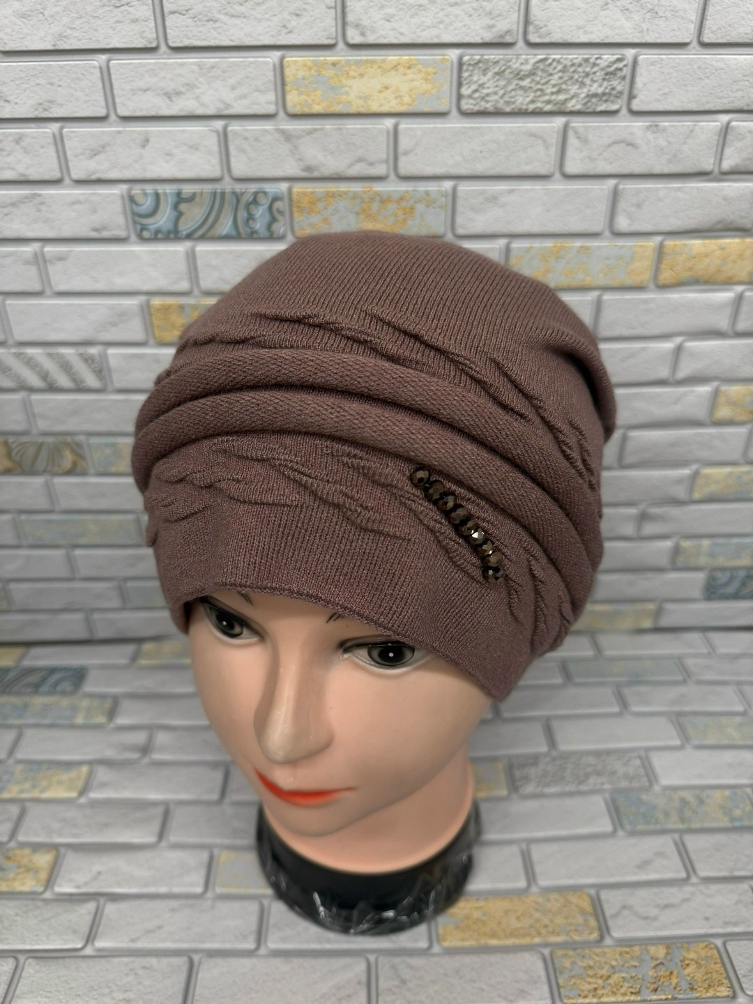 шапка трикотажная,женская трикотажная шапка,шапка женская,шапка для женщин,шапка женская на флисе