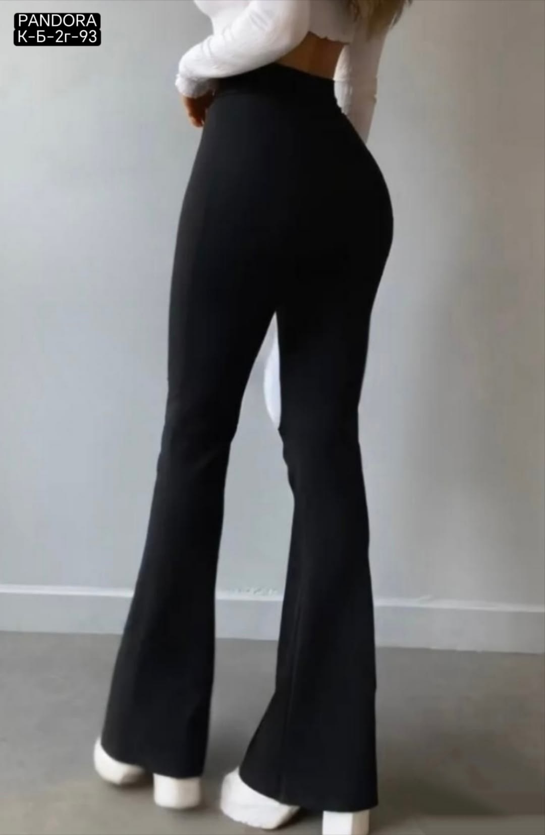 женские брюки-клеш,женские черные брюки-клеш из полиэстера,женские брюки,элегантные брюки,брюки-клеш женские черные с завышенной талией