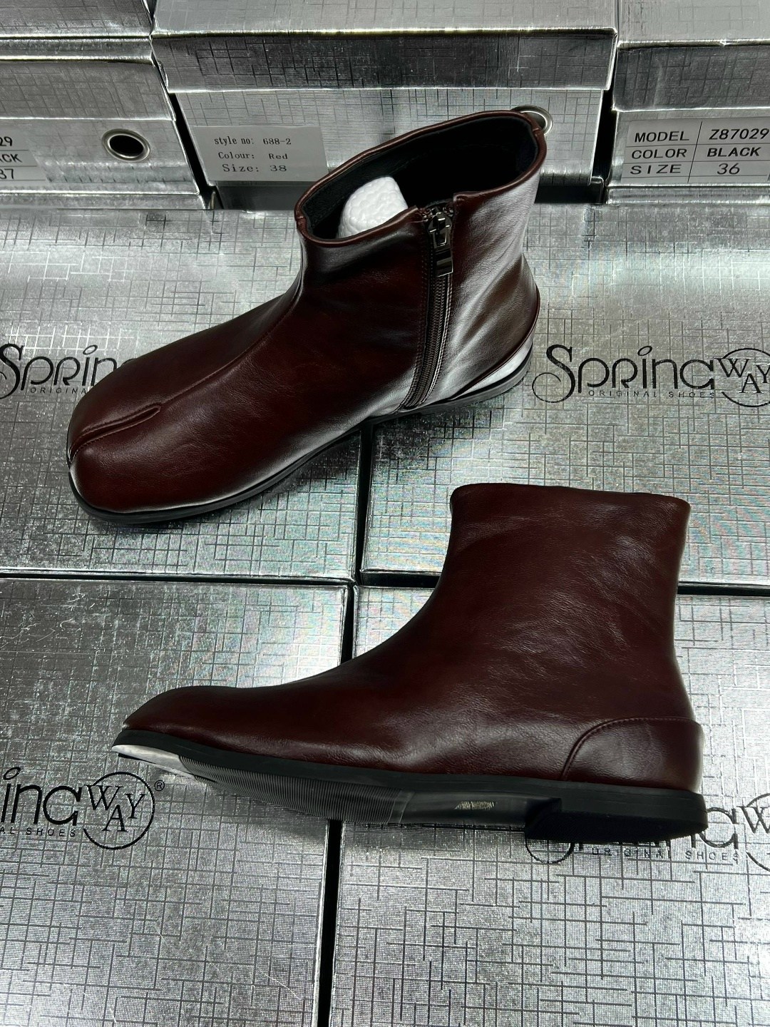 ,таби  мейсон марджела,полусапоги,кожаные полусапоги,женская