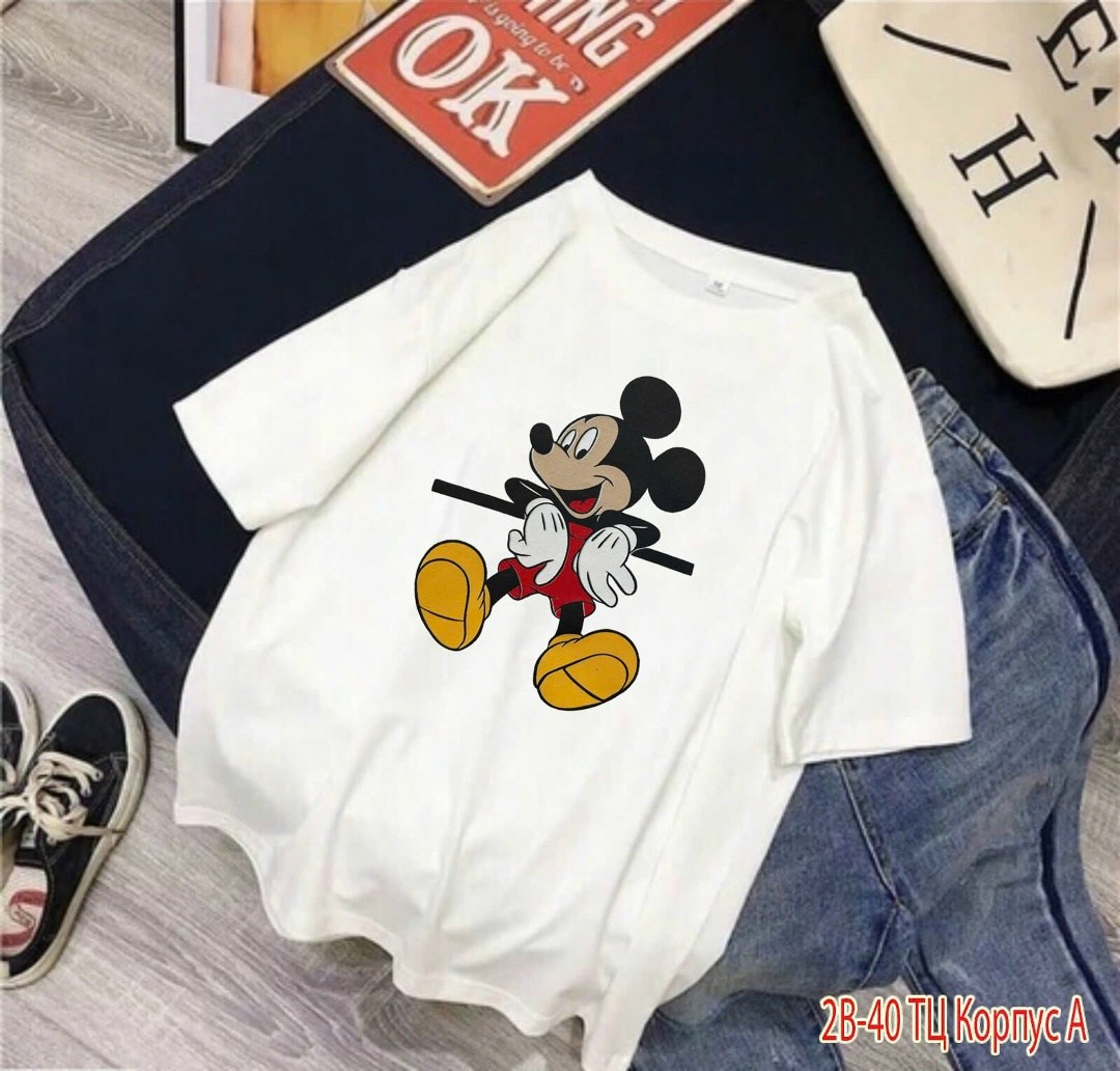 футболка оверсайз женская микки маус,футболка оверсайз,футболка оверсайз женская,футболка женская,футболки и топы