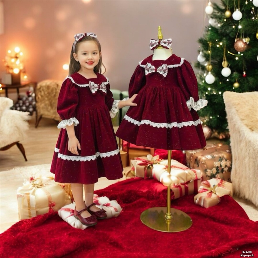 теплое платье для девочки,платье новогоднее,платье новогоднее для девочки,детское платье принцессы,платье для маленьких девочек