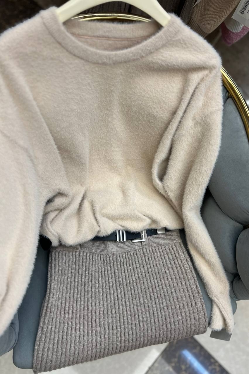 свитер,кофта свитер,женская кофта,джемпер молочный,свитер женский