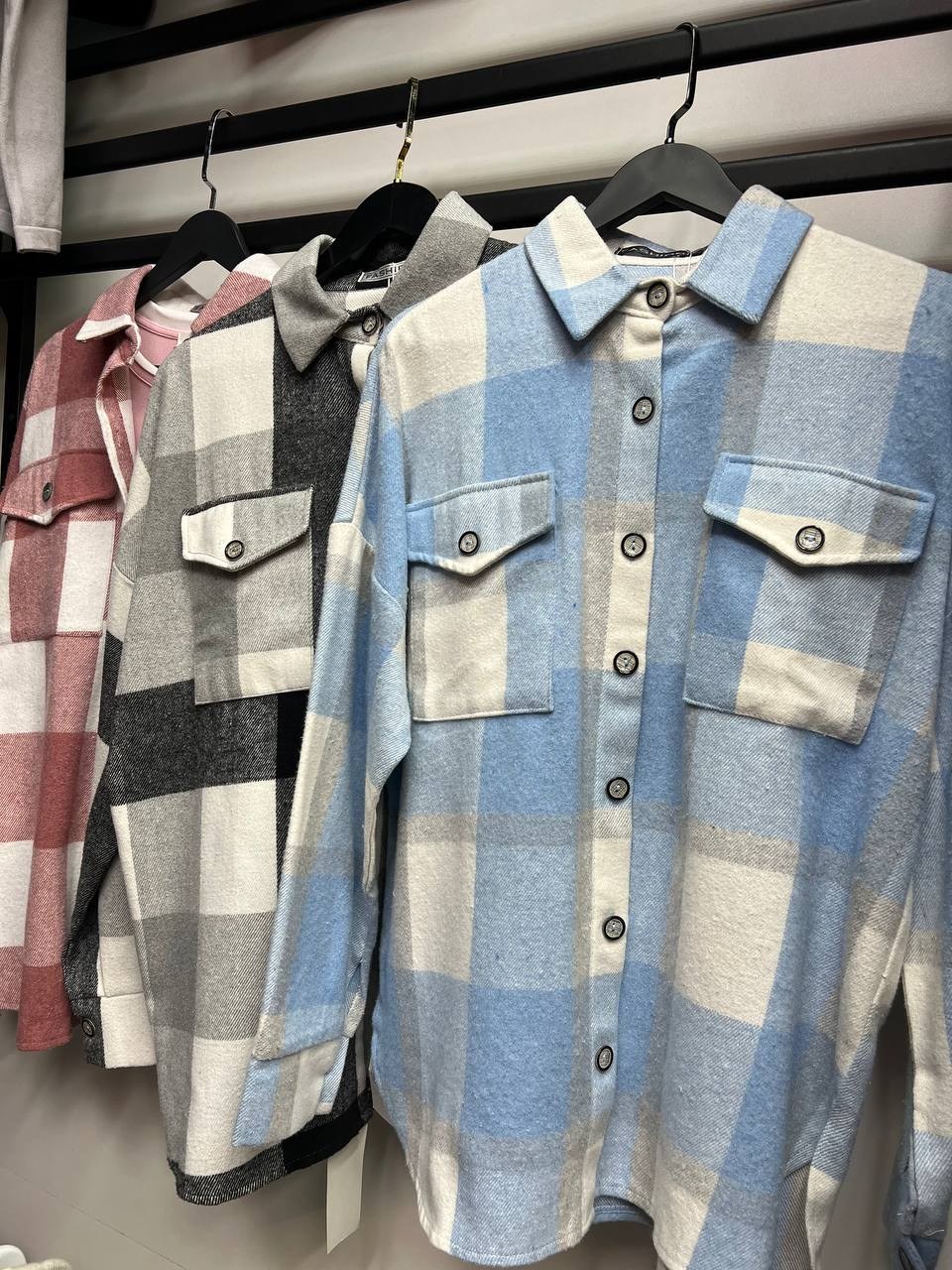 рубашка женская в клетку теплая оверсайз,женская рубашка в клетку оверсайз,рубашка женская в клетку теплая оверсайз клетчатая фланель nekstyle 117849277,клетчатая теплая рубашка женская оверсайз,рубаш