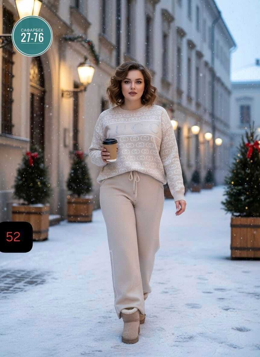 костюм женский,вязаные костюмы,трикотажный костюм двойка вязаный myla fashion,костюм бежевый,женский костюм вязаный