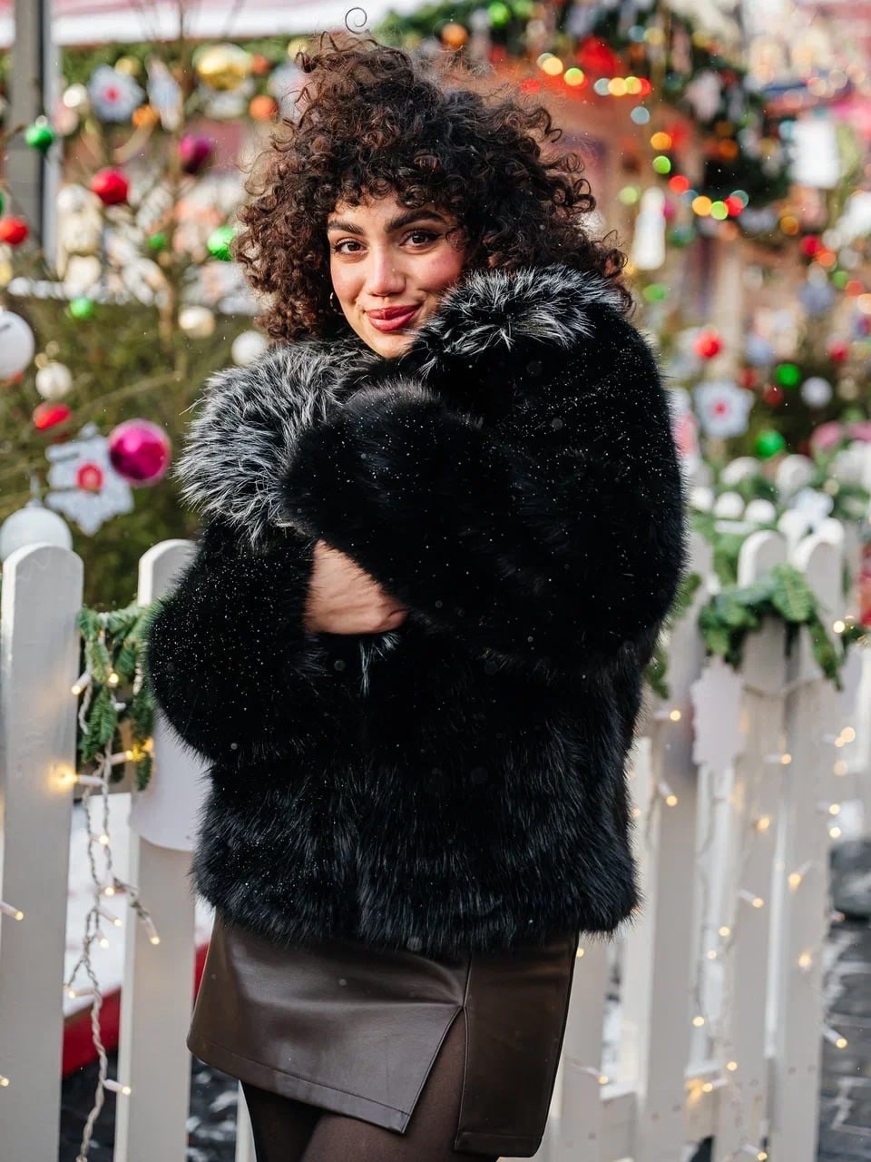 шуба из экомеха рысь city furs,шуба из экомеха под рысь белая,женское осенне-зимнее пальто из искусственного меха с леопардовым принтом,шуба из рыси,шуба из искусственного меха