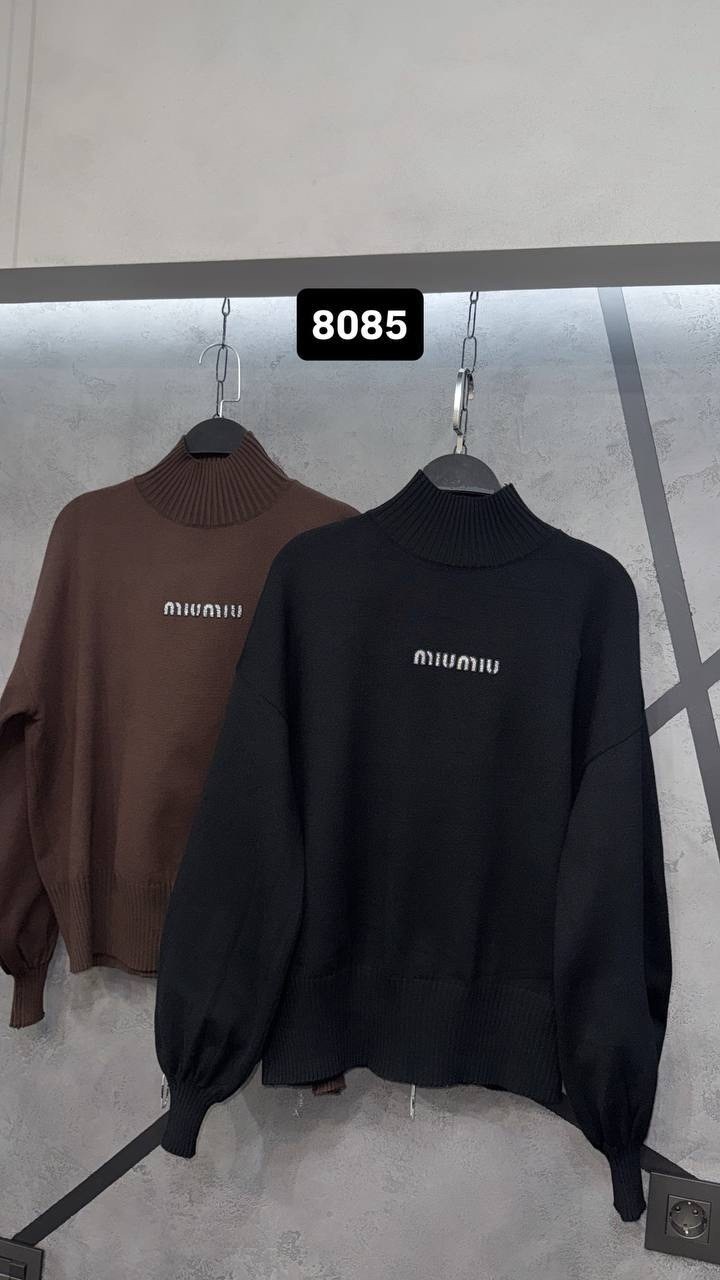 женская кофта,трендовый свитер miu miu,свитера женские,свитер,свитер от