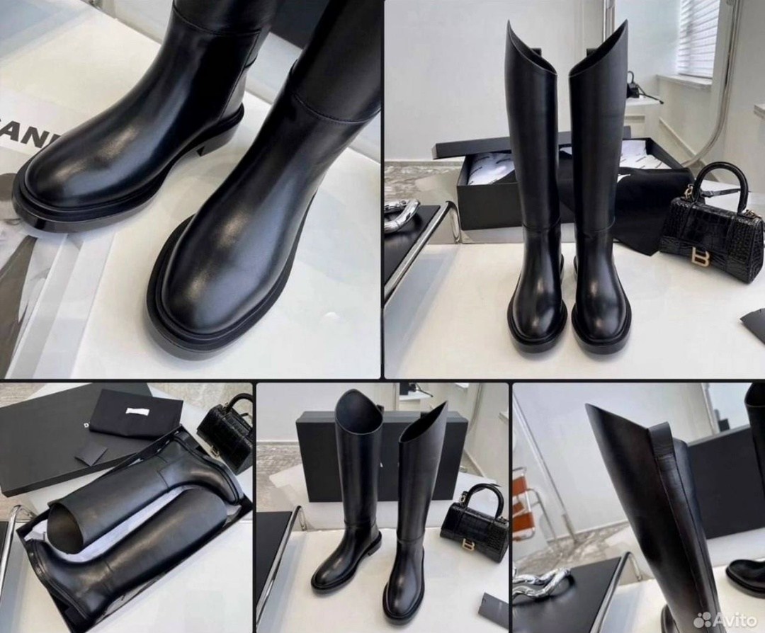 сапоги celine,кожаные сапоги,женские сапоги,женские демисезонные сапоги,сапоги женские кожаные