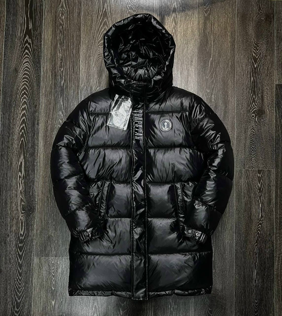 мужская зимняя куртка,пуховик глянцевый trap star,пуховик trapstar,пуховик,пуховик мужской зимний