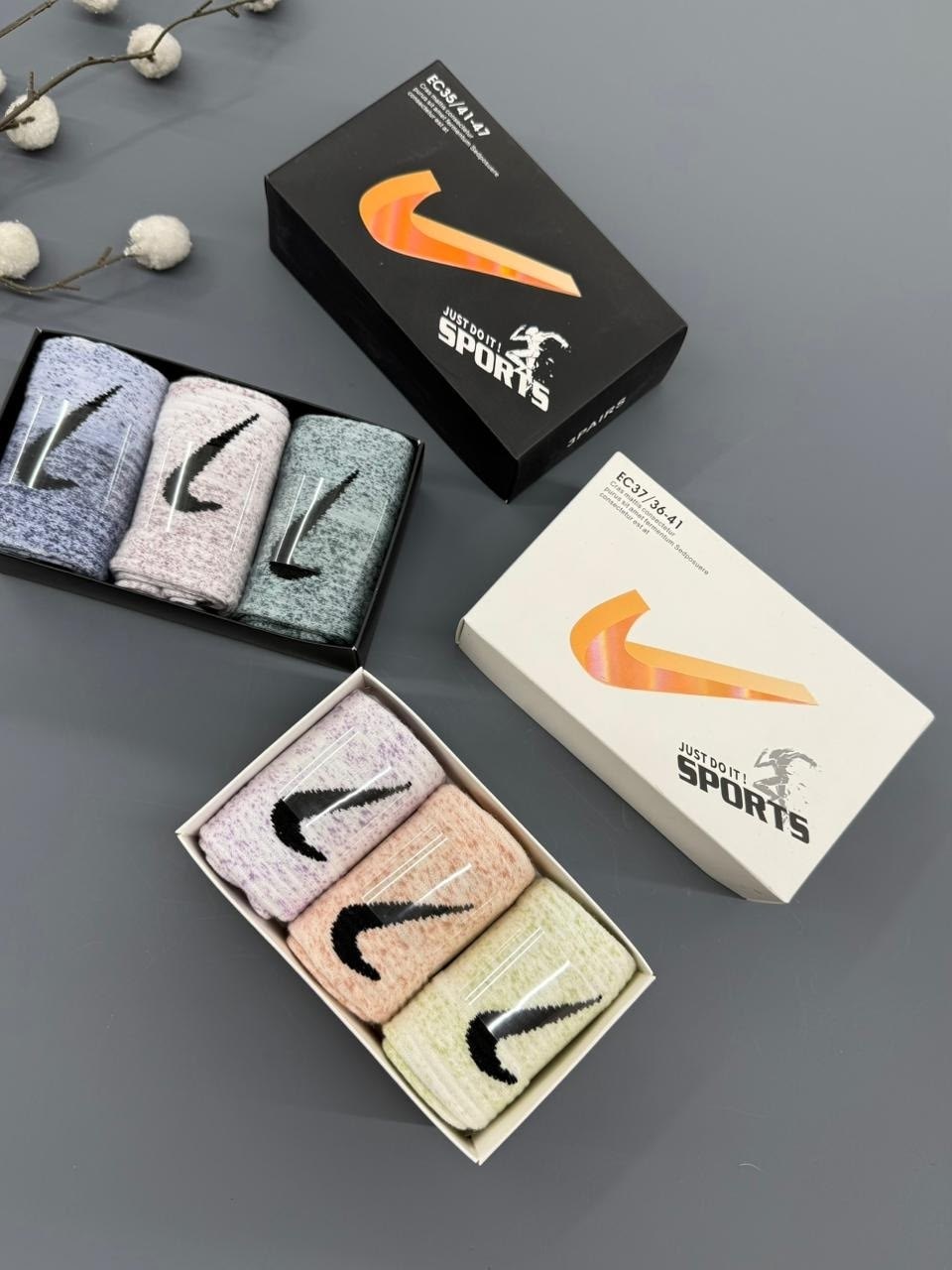 комплект носков nike,женские носки набор,носки найк,комплект носки женские,комплект носков