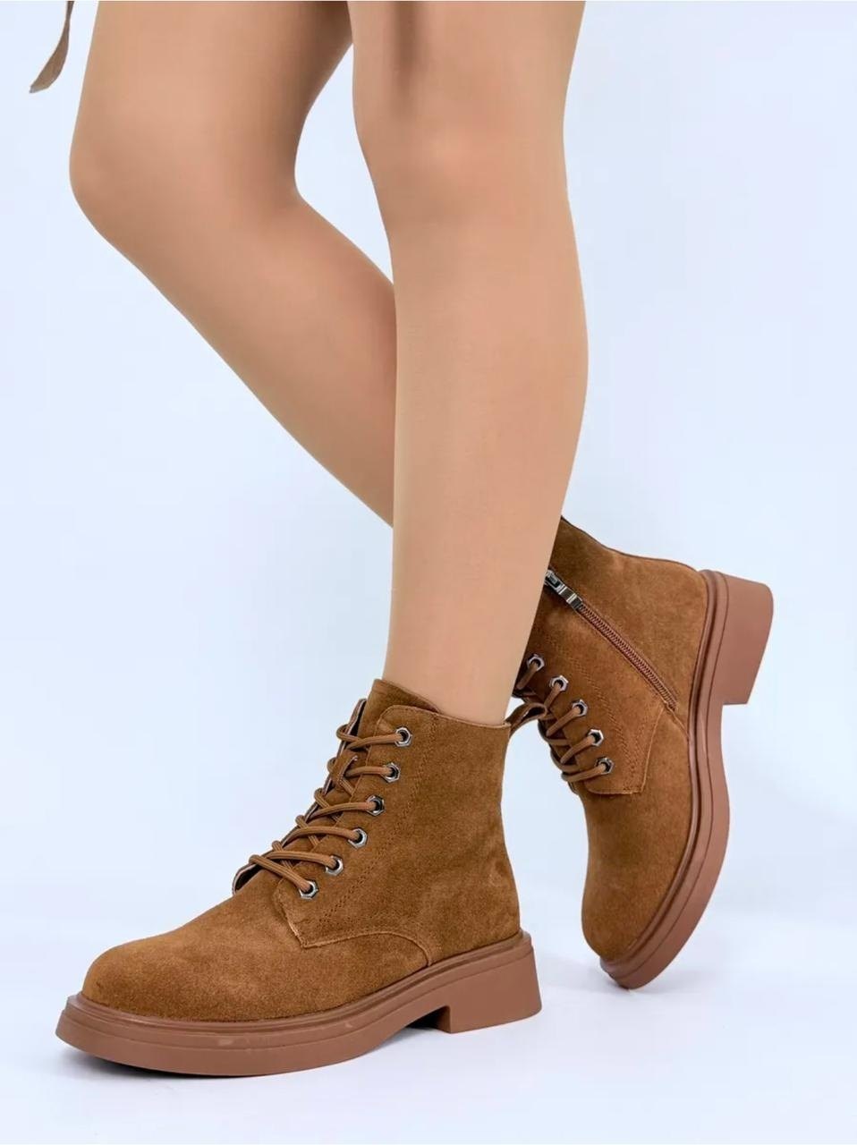 ,замшевые ботинки,женские ботинки,ботинки из натуральной замши,ботинки зимние из натуральной замши