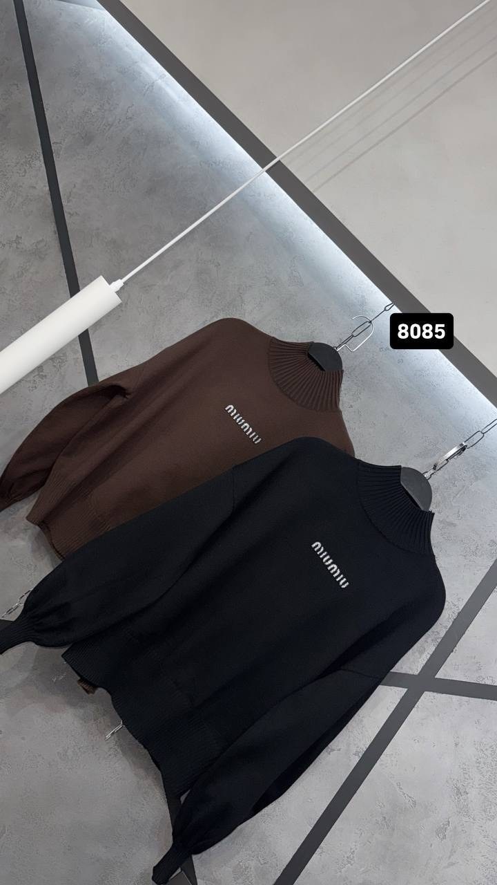 женская кофта,трендовый свитер miu miu,свитера женские,свитер,свитер от