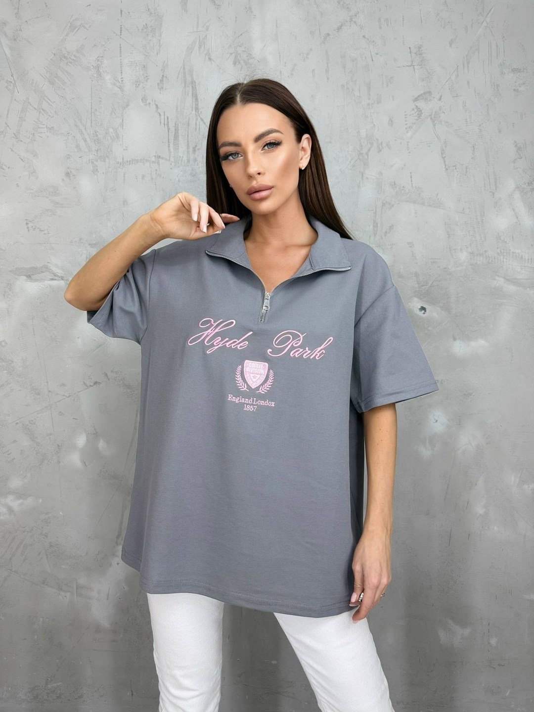 женская футболка,футболка оверсайз с,футболка с замком,женская футболка поло,футболка