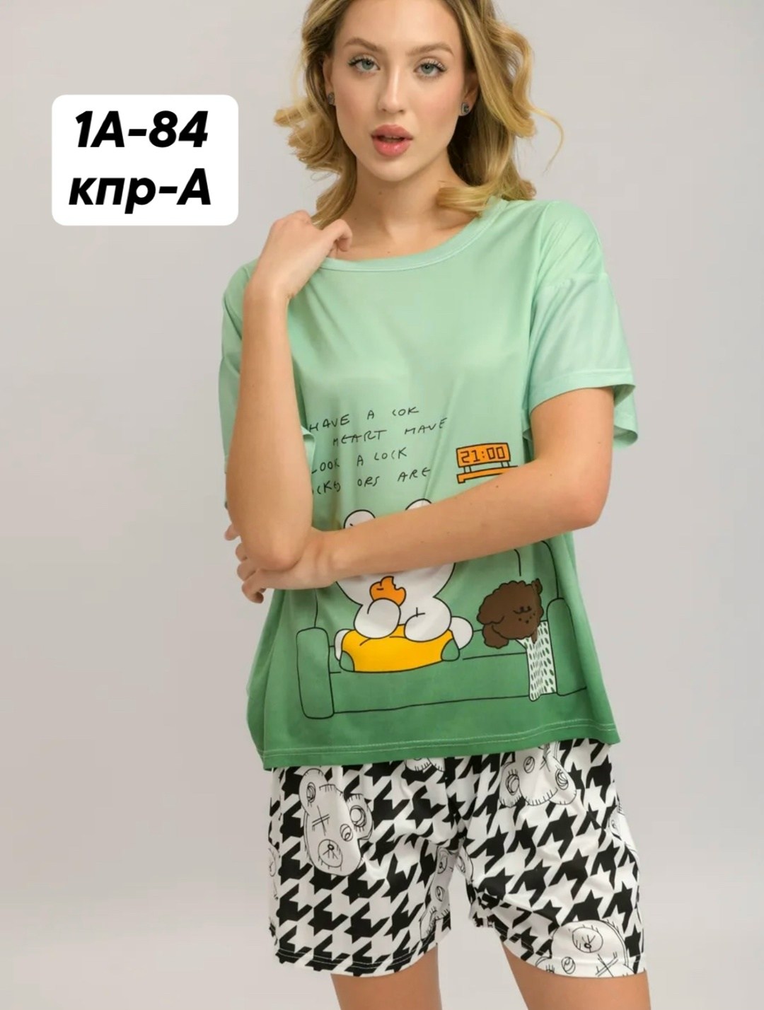 пижама одежда для дома,пижама женская с брюками,пижама женская тройка,комплект пижама,женская пижама из хлопка с бриджами  46 размер