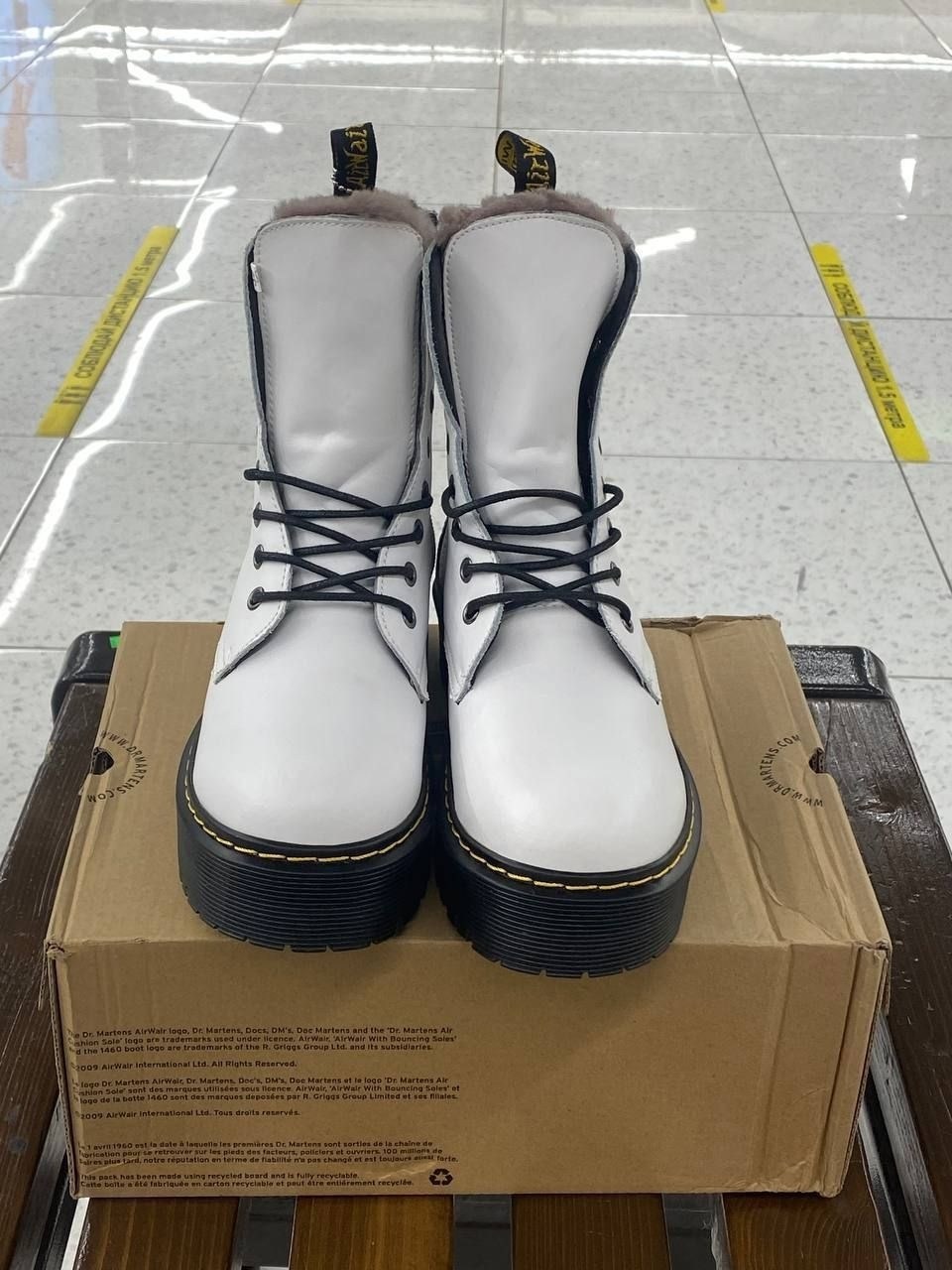,dr. martens ботинки jadon,ботинки dr martens,ботинки белые,ботинки dr